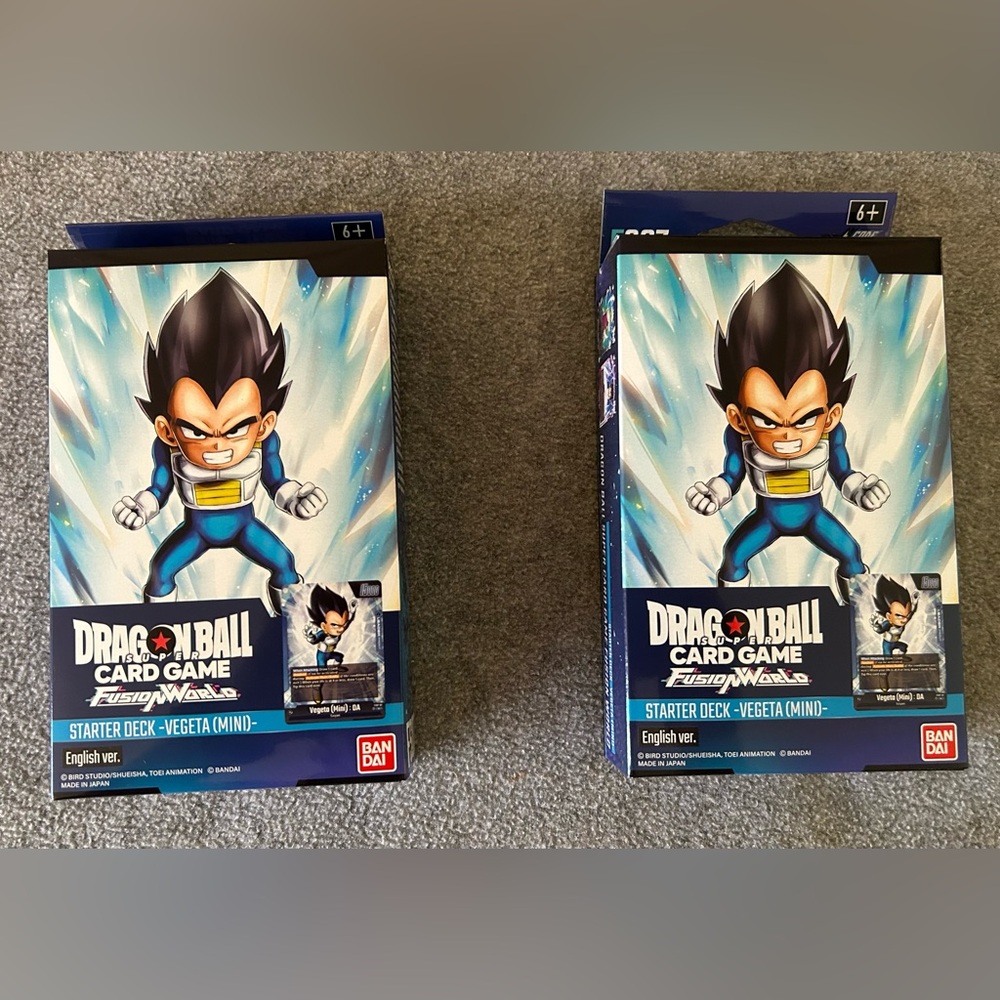 Dragonball Z Fusion World Vegeta Starter Deck Bundle